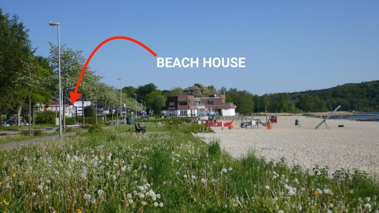 Beach House-Traumwohnung In Bestlage Mit Herrlichem Meerblick Harrislee Exteriér fotografie